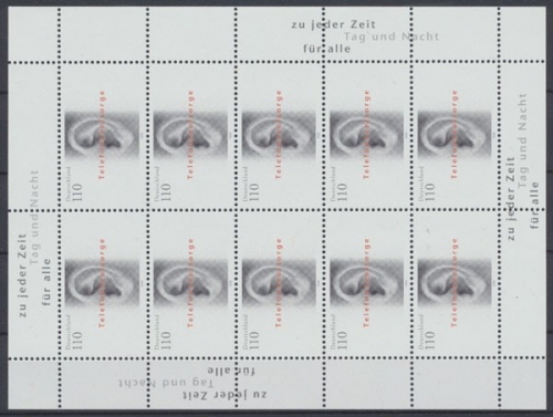 Deutschland (BRD), MiNr. 2021 Kleinbogen, postfrisch