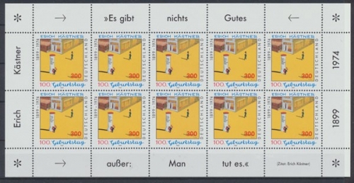 Deutschland (BRD), MiNr. 2035 Kleinbogen, postfrisch