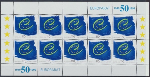 Deutschland (BRD), MiNr. 2049 Kleinbogen, postfrisch