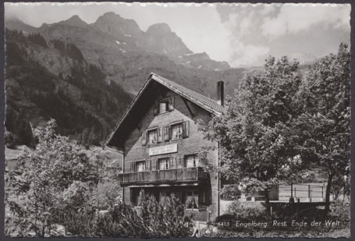 Engelberg, Restaurant - Horbis Ende der Welt