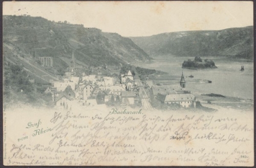 Bacharach, Gruß vom Rhein