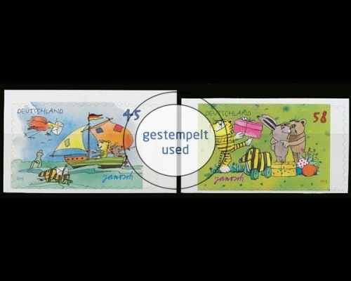 Deutschland (BRD), Michel Nr. 2995-2996 sk Folienblatt, gestempelt