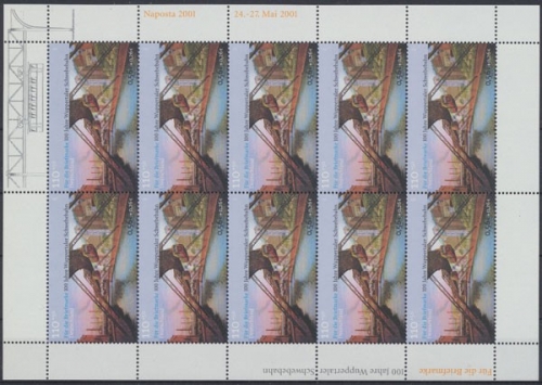 Deutschland (BRD), MiNr. 2171 II KB mit Zudruck NAPOSTA, postfrisch