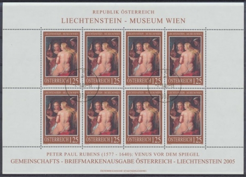 Österreich, MiNr. 2519 Kleinbogen, gestempelt