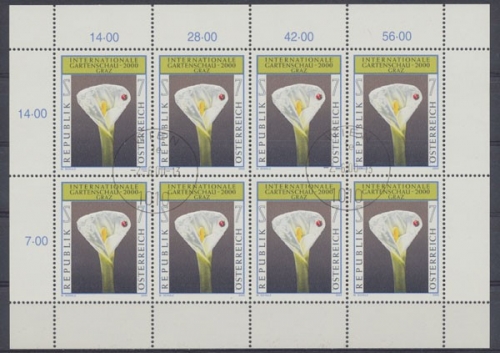 Österreich, MiNr. 2305 Kleinbogen, gestempelt
