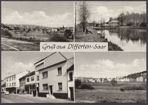 Differten/Saar, 4 Bilderkarte