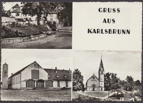 Karlsbrunn, 3 Bilderkarte