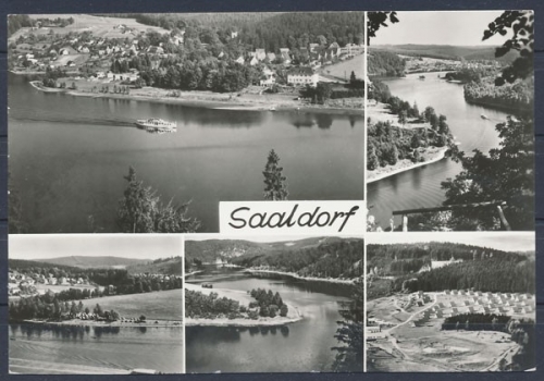 Saaldorf, am Stausee der Bleiloch-Saaletalsperre