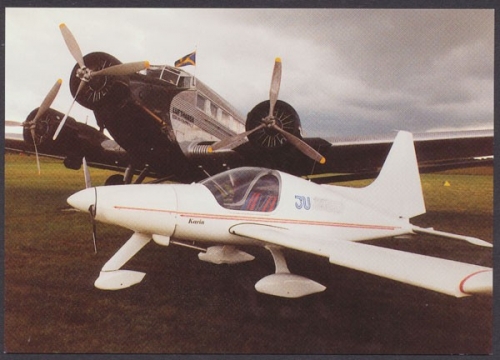 Dessau, Flugplatzfest 1995, JU 52 mit der neuen "Ultima"
