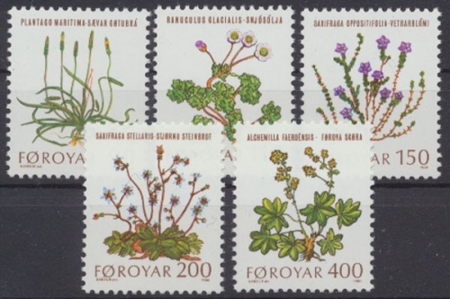 Färöer, MiNr. 48-52, postfrisch