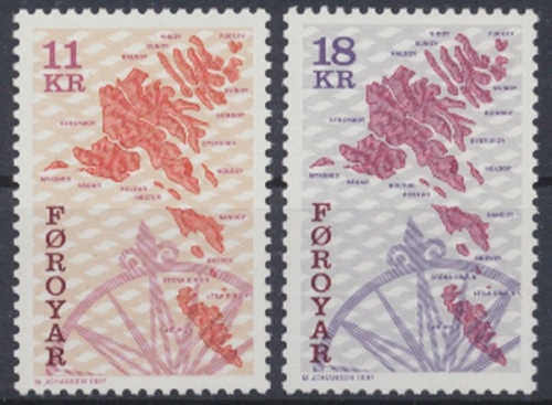 Färöer, MiNr. 320-321, postfrisch