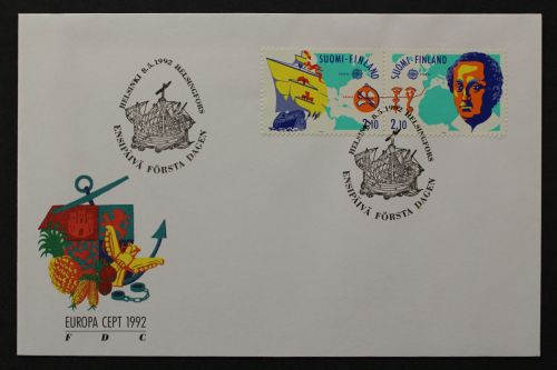 Finnland, MiNr. 1178-1179, Paar, FDC