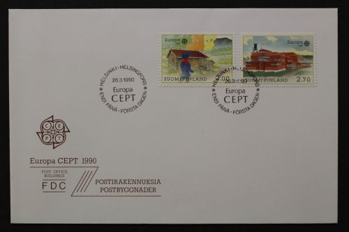 Finnland, MiNr. 1108-1109, FDC