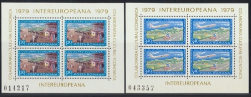 Rumänien, MiNr. Block 157 + 158, postfrisch