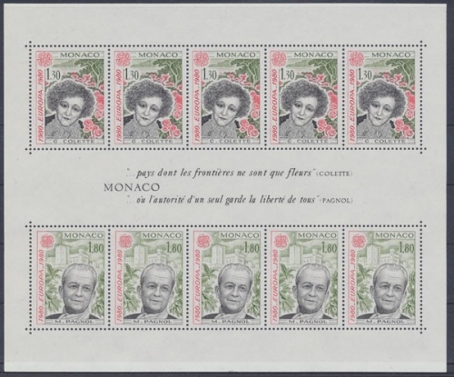 Monaco, MiNr. Block 16, postfrisch