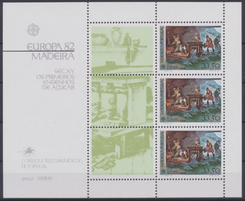 Madeira, MiNr. Block 3, postfrisch