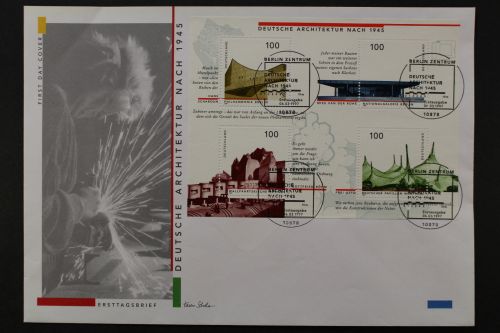 Deutschland (BRD), MiNr. Block 37, ESST Berlin, FDC