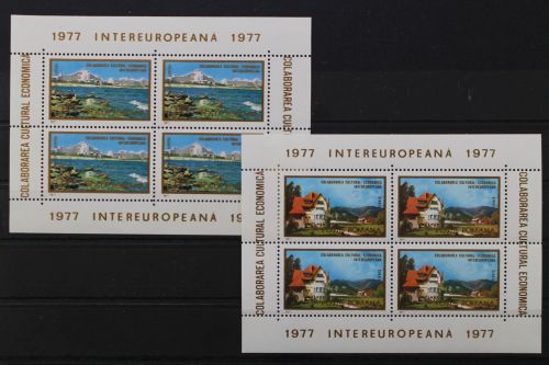 Rumänien, MiNr. Block 141 + 142, postfrisch