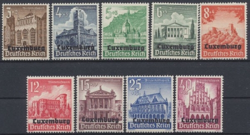 Luxemburg, MiNr. 33-41, postfrisch
