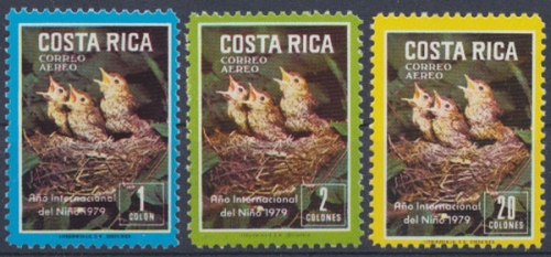 Costa Rica, MiNr. 1029-1031, postfrisch