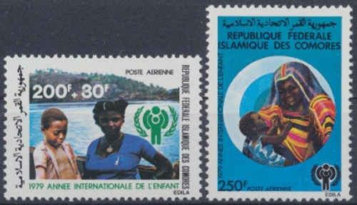 Komoren, MiNr. 566-567, postfrisch