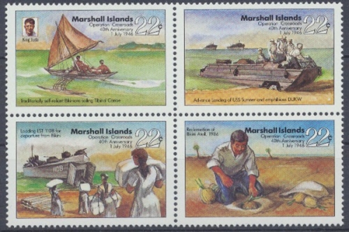 Marshall-Inseln, Michel Nr. 82-84 Zd, postfrisch