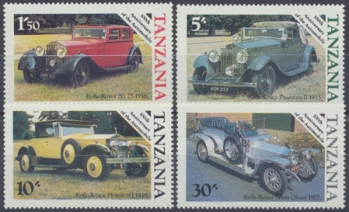 Tansania, Michel Nr. 309-312, postfrisch
