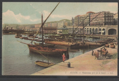 Algier - Alger, Panorama pris de la Sante