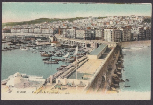 Algier /Alger, Vue prise de l' Amiraute