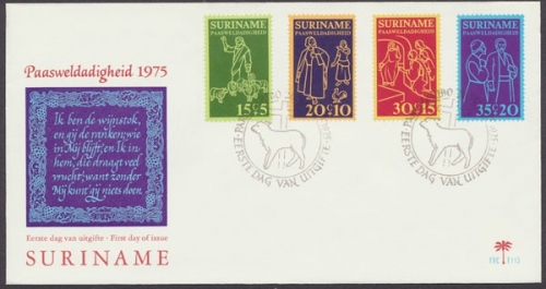 Surinam, Michel Nr. 689-692, FDC