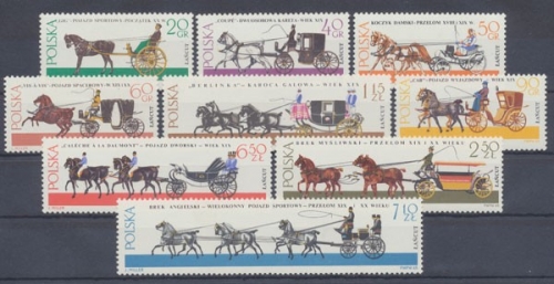 Polen, MiNr. 1644-1652, postfrisch
