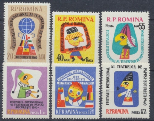 Rumänien, MiNr. 1907-1912, postfrisch