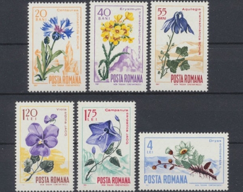 Rumänien, MiNr. 2594-2599, postfrisch