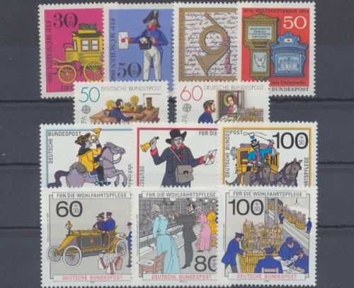 Deutschland (BRD), Motiv: Briefmarken - Philatelie
