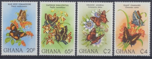 Ghana, Michel Nr. 928-931, postfrisch