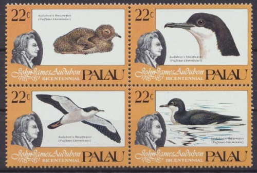 Palau, Michel Nr. 65-68 Zd, postfrisch