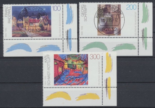 Deutschland (BRD), Michel Nr. 1774-1776, Ersttagssonderstempel Weiden