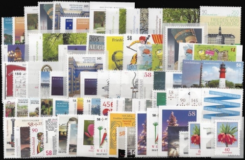 Deutschland (BRD), MiNr. 2972-3046, Jahrgang 2013, postfrisch