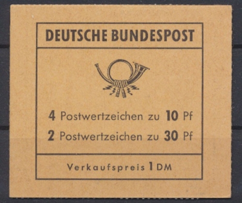 Deutschland (BRD), MiNr. MH 16 a, postfrisch