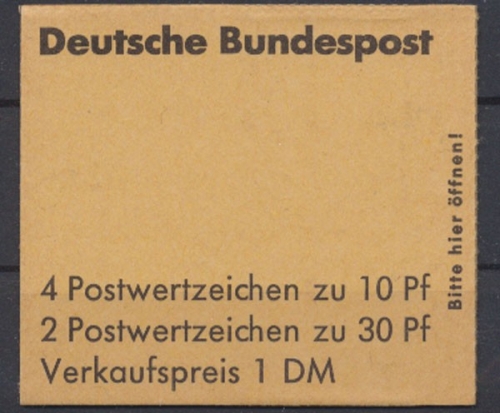Deutschland (BRD), MiNr. MH 16 c, postfrisch