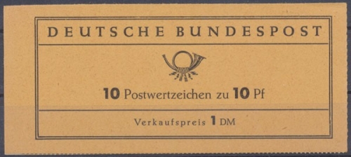 Deutschland (BRD), MiNr. MH 6 d, postfrisch