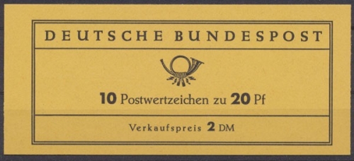 Deutschland (BRD), MiNr. MH 11, postfrisch