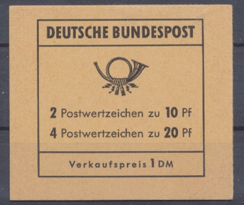 Deutschland (BRD), Michel Nr. MH 13 b, postfrisch