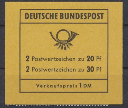 Deutschland (BRD), MiNr. MH 14 a, postfrisch