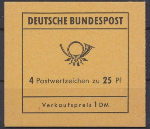 Deutschland (BRD), MiNr. MH 15, postfrisch