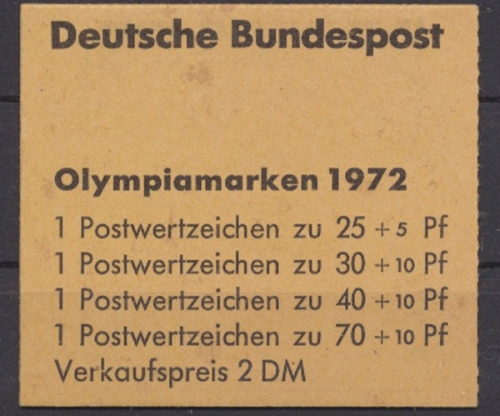 Deutschland (BRD), MiNr. MH 17, postfrisch