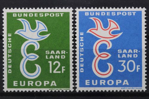 Saarland, MiNr. 439-440, postfrisch