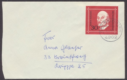 Deutschland (BRD), Michel Nr. 556, Brief