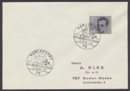 Deutschland (BRD), Michel Nr. 434, Brief