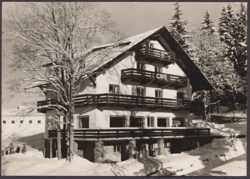 Riezlern, Kleinwalsertal, Cafe Gästehaus Fuchshofer